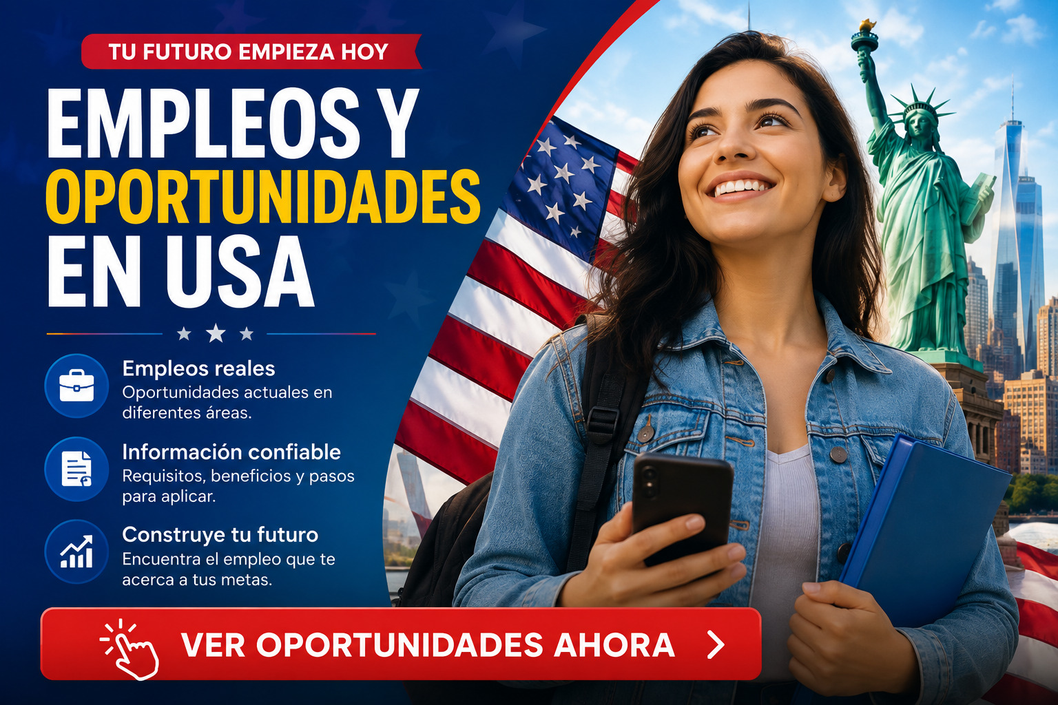 Oportunidades de empleo en Estados Unidos